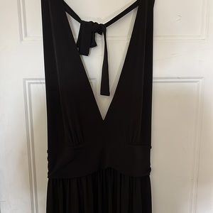 Sexy little black halter, dress size L